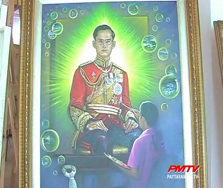 One of the many beautiful paintings that will be on display.